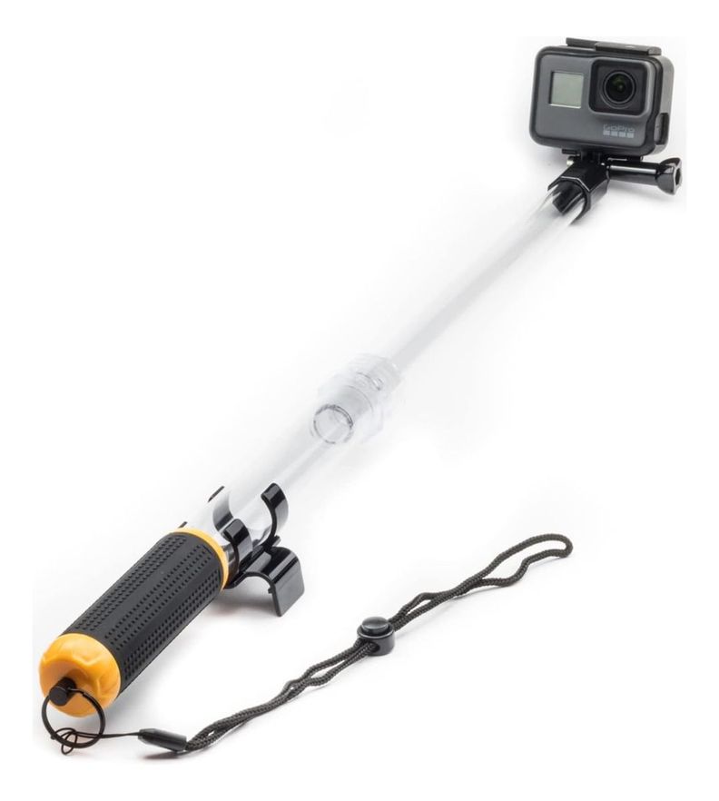 Baston Flotador Extensible Para Gopro 12 11 Max + Correa-0