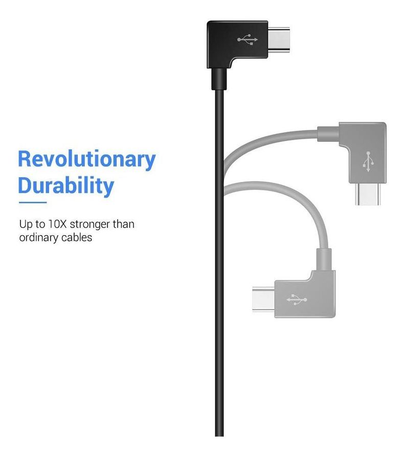 Cable Otg Tipo C A Usb C Para Dji Drone Rc Series Firme-2