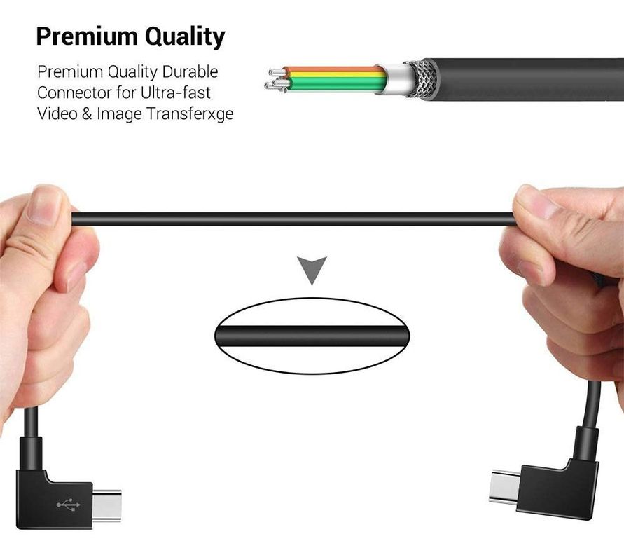Cable Otg Tipo C A Usb C Para Dji Drone Rc Series Firme-3