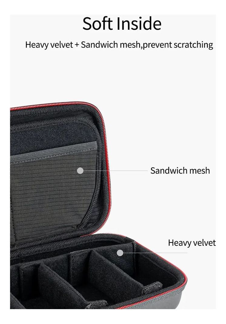 Bolso Transporte Antigolpes Para Gopro Max Hero 12 11 10-3