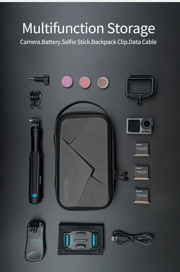 Bolso Transporte Antigolpes Para Gopro Max Hero 12 11 10-5