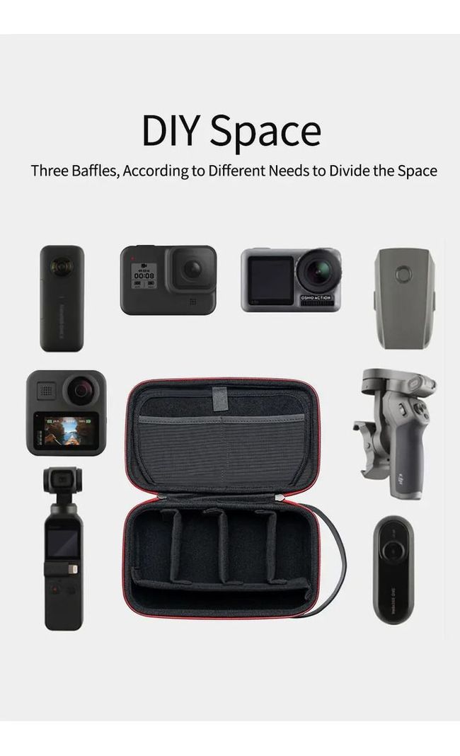 Bolso Transporte Antigolpes Para Gopro Max Hero 12 11 10-6