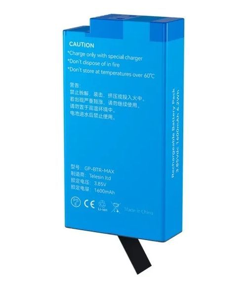 Batería Para Gopro Max (1600mah) Telesin Nueva-1