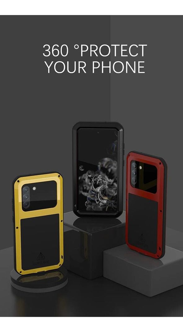 Carcasa Blindada Armadura Love Mei Para Samsung S21 Fe 5g-5