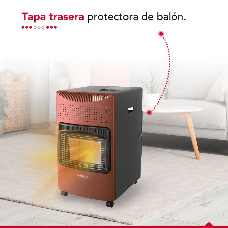 Estufa Gas 15L Thor GL 15K Gold Rose-5