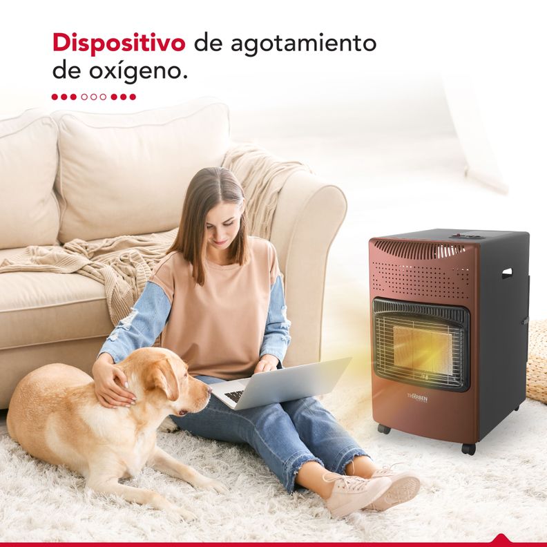 Estufa Gas 15L Thor GL 15K Gold Rose-6