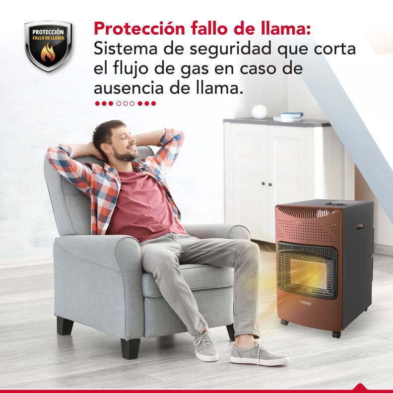 Estufa Gas 15L Thor GL 15K Gold Rose-7