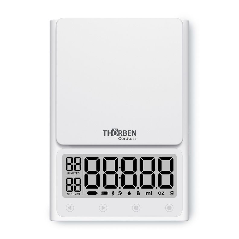 Pesa de Cocina 3 en 1 Digital Usb Thor Smart Kitchen Scale Blanco