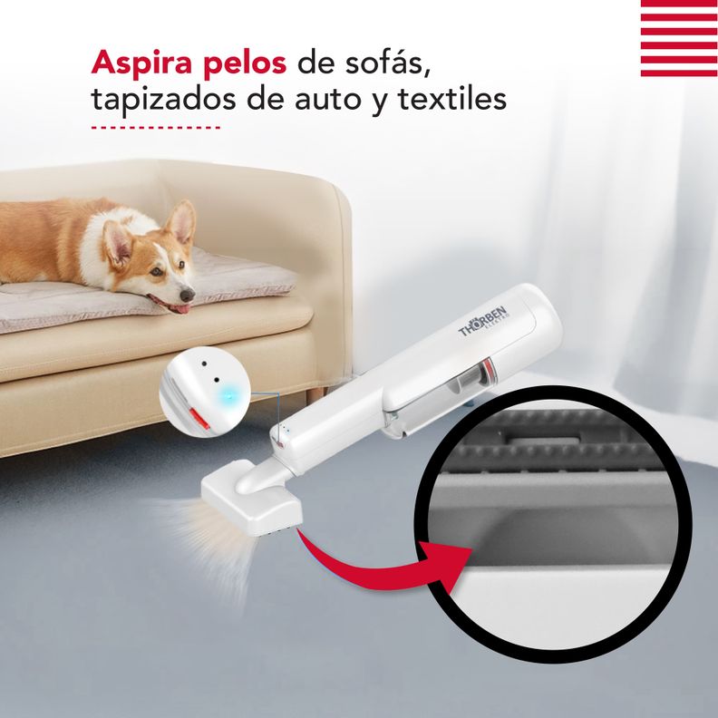 Cepillo & Aspiradora Thor Cordless Usb Pet Vac-3