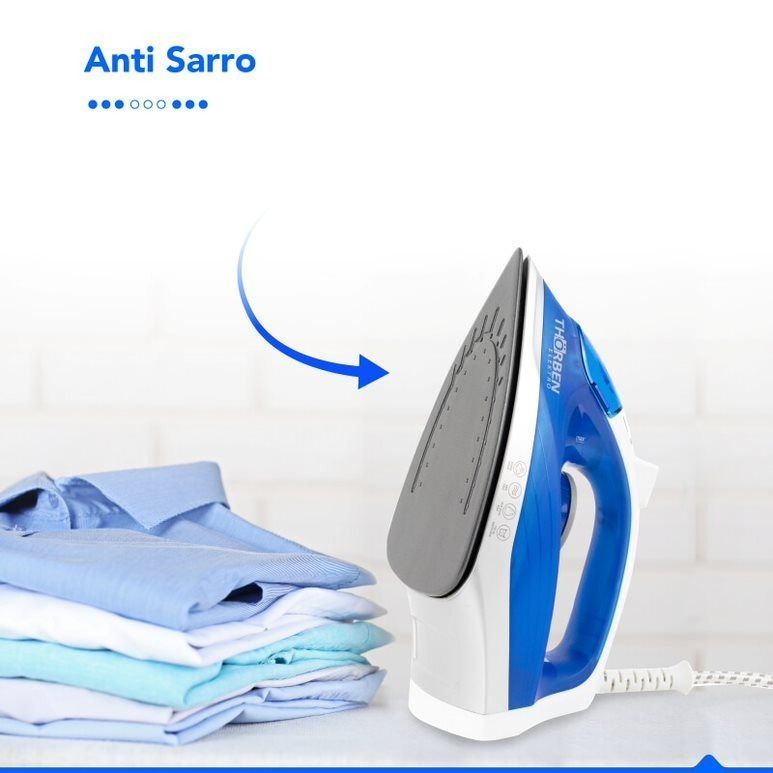Plancha a Vapor 1100W Thor Steam Glide-5
