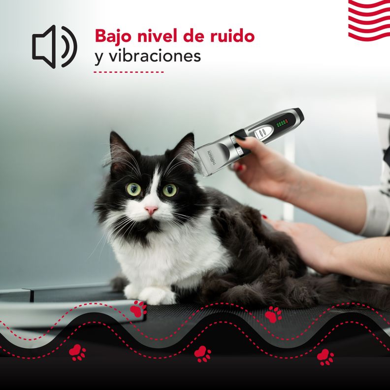 Máquina Corta Pelo Thor Cordless Usb Pet Clipper-4