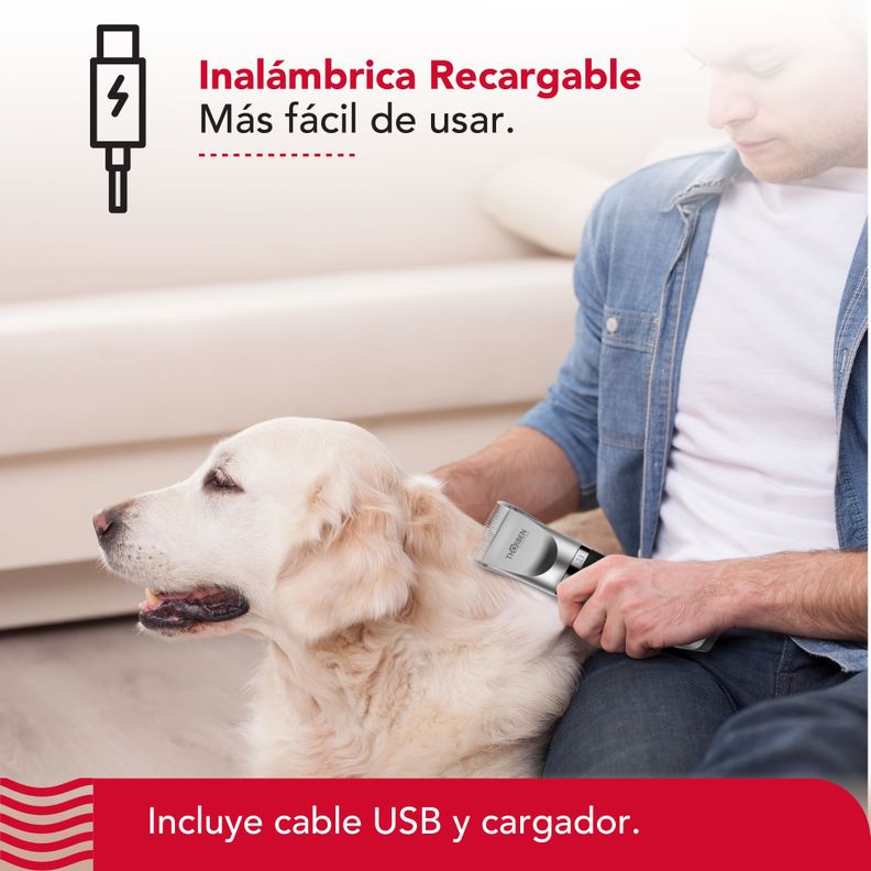 Máquina Corta Pelo Thor Cordless Usb Pet Clipper-6