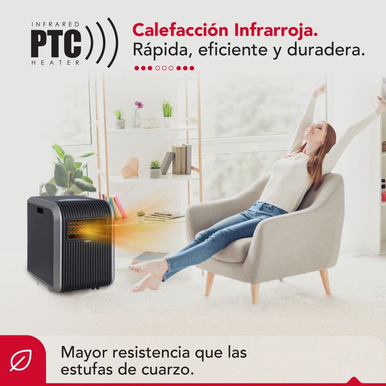 Estufa Infrarroja 3 en 1 Thor 1500 Wifi-2
