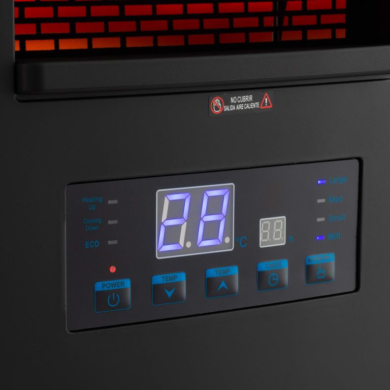 Estufa Infrarroja Thor Green 1500W Wifi-2