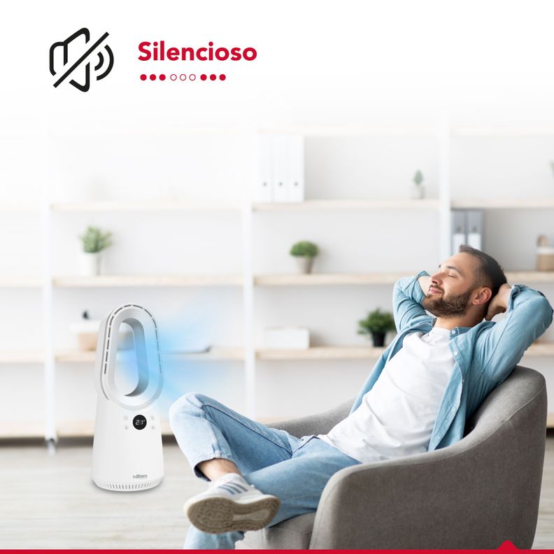 Ventilador Mesa Sin Aspas Digital Thor Bladeless DigiFan-5