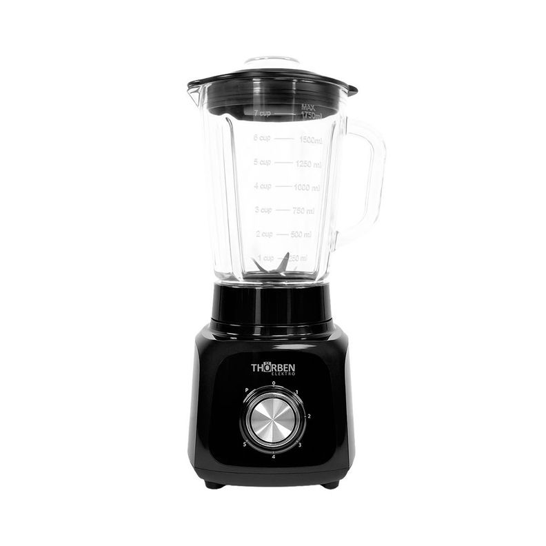 Licuadora 5V 1 75L 600W Thor Matt Black Blender