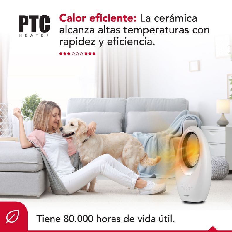 Ventilador & Calefactor Sin Aspas Thor Dual Deco-4