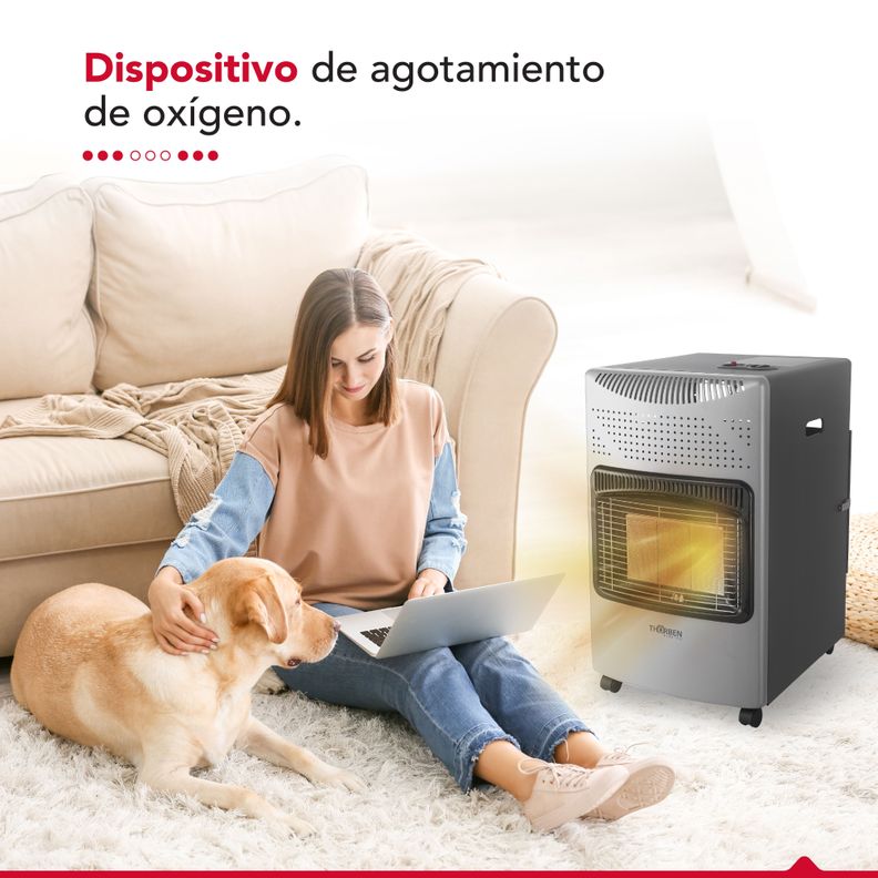 Estufa Gas 15L Thor GL 15K Plateada-7