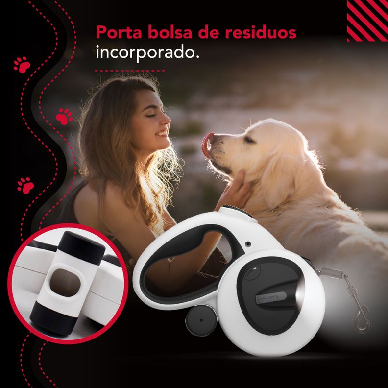 Correa Luminosa Thor Usb Light Leash Plus M-4