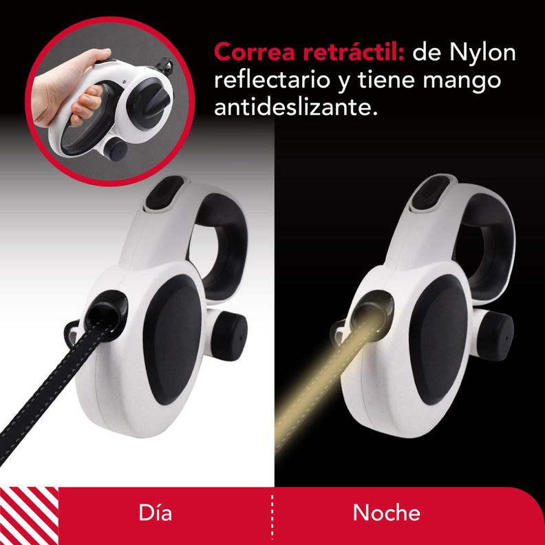 Correa Luminosa Thor Usb Light Leash Plus M-5
