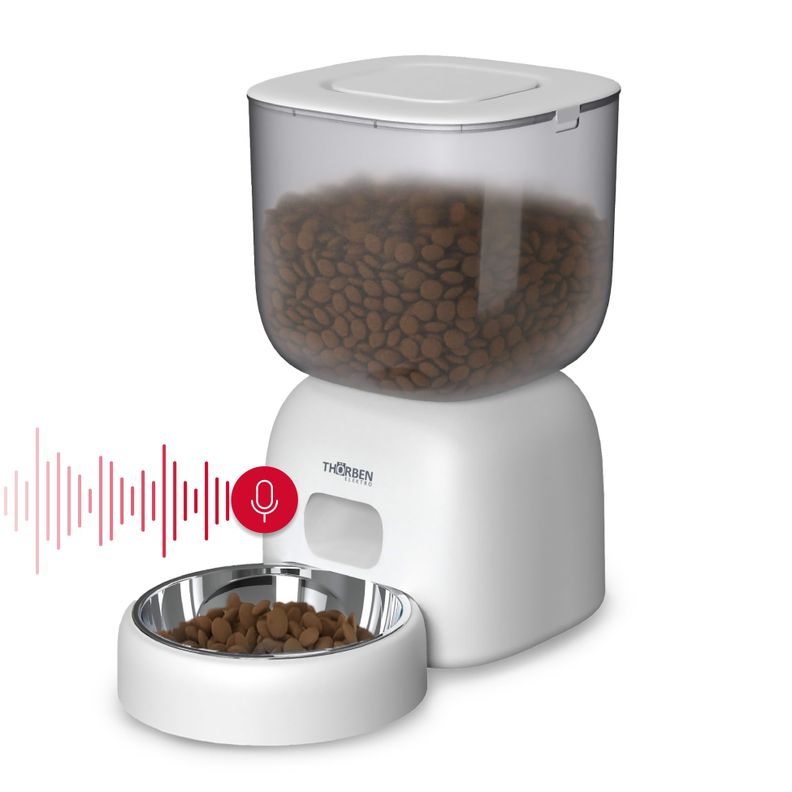 Dispensador Comida Eléctrico Thor Pet Auto Feeder-0