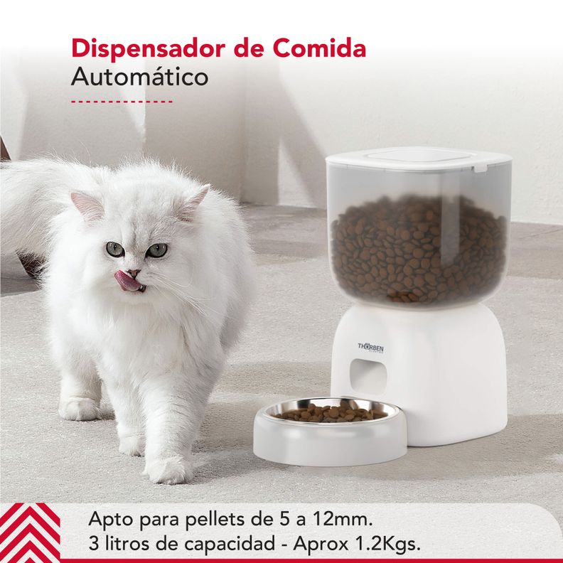 Dispensador Comida Eléctrico Thor Pet Auto Feeder-6