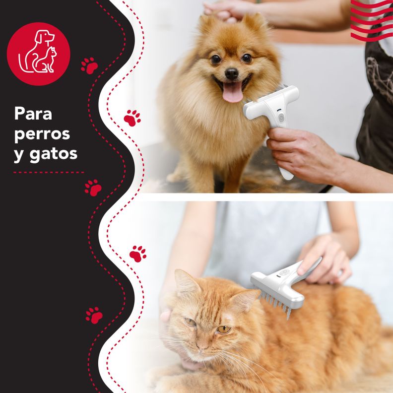 Desenredador de Pelo Thor Electric USB Pet Detangling Brush-3