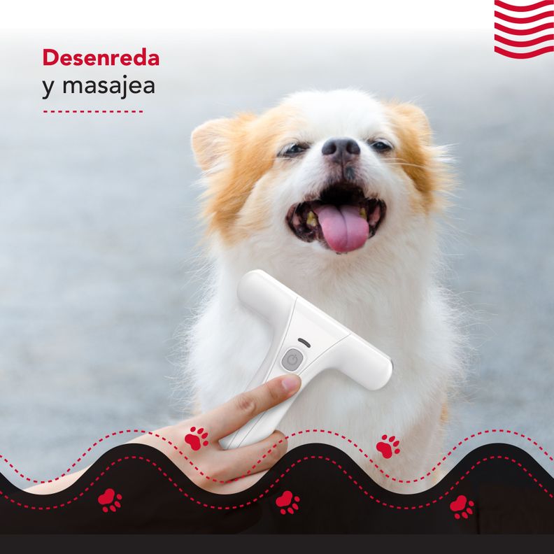 Desenredador de Pelo Thor Electric USB Pet Detangling Brush-5