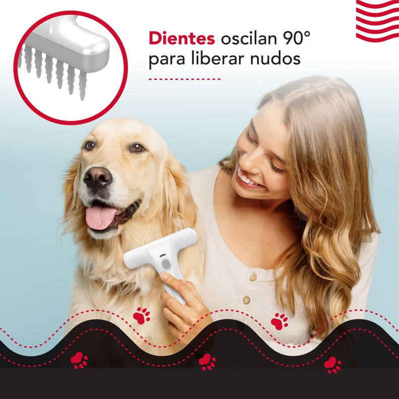 Desenredador de Pelo Thor Electric USB Pet Detangling Brush-6