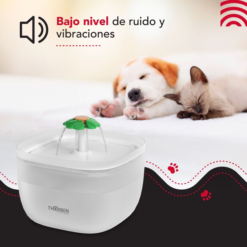Fuente de Agua Eléctrica Thor Pet Water Fountain-6
