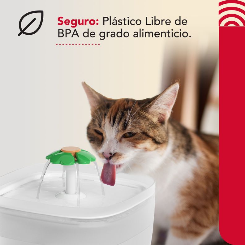 Fuente de Agua Eléctrica Thor Pet Water Fountain-7