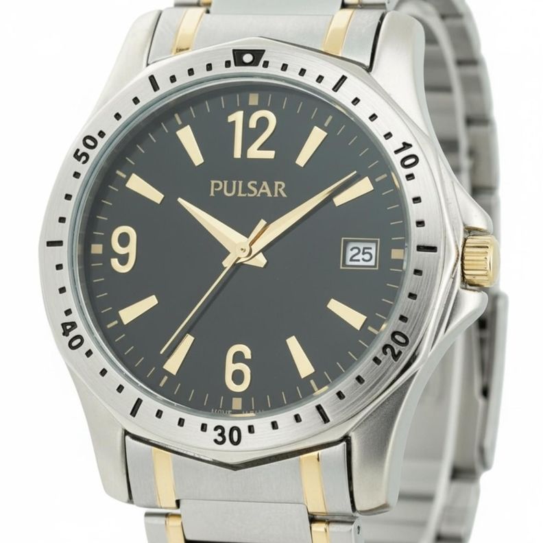 Reloj Pulsar Hombre PXH615 Plateado 38