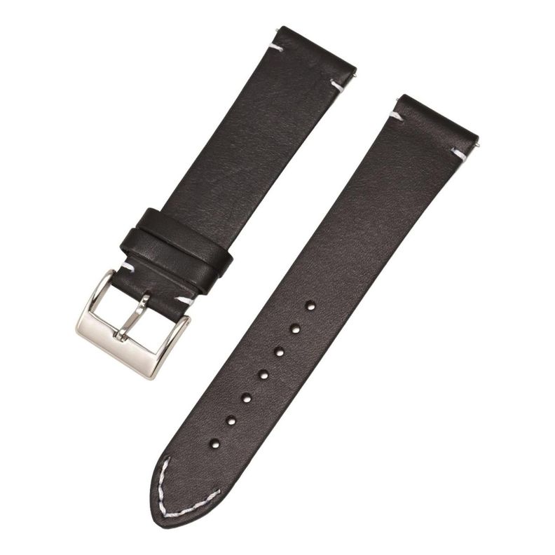 Correa Reloj Cuero R24 Firenze Quick Release Negro 18