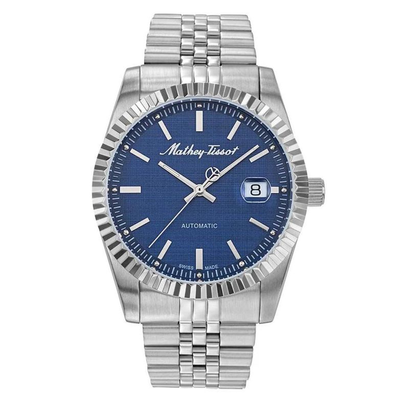 Reloj Mathey-Tissot Hombre Mathy III Azul Automatico H1810ATABU-1