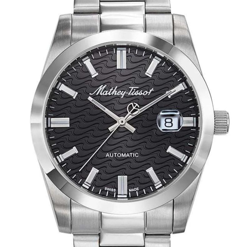 Reloj Mathey-Tissot Hombre Mathy Automatico Negro H1450ATAN-0