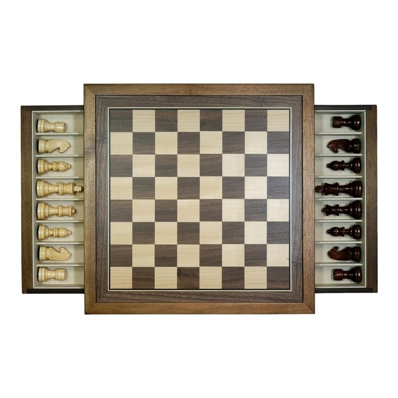 Ajedrez Profesional Madera De Lujo-5