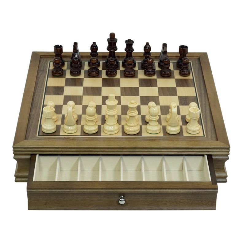Ajedrez Profesional Madera De Lujo-6
