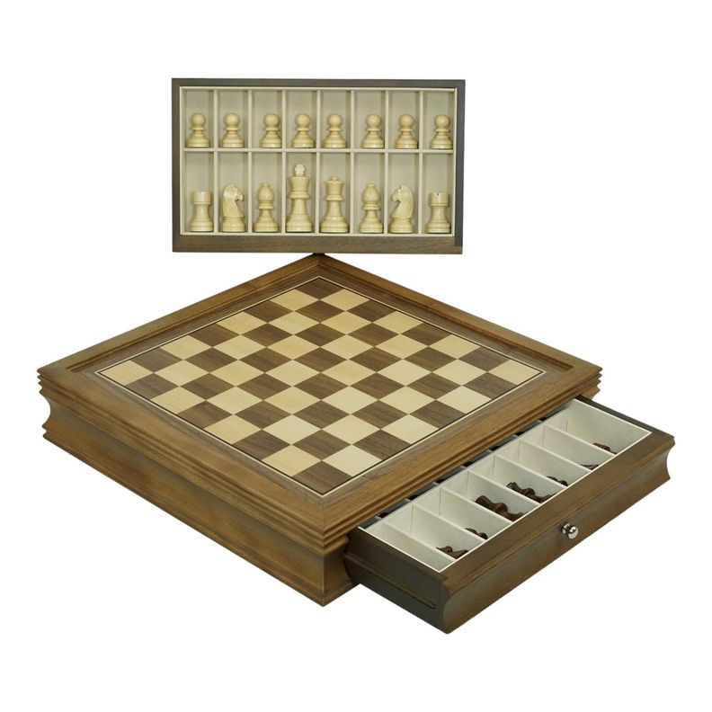Ajedrez Profesional Madera De Lujo-8