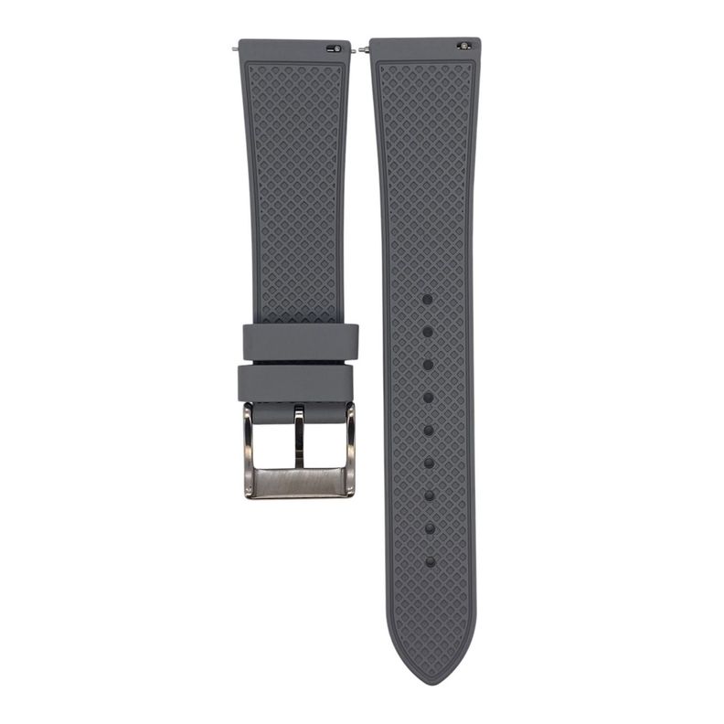 Correa Reloj Caucho FKM R24 Fortis Quick Release Gris 20