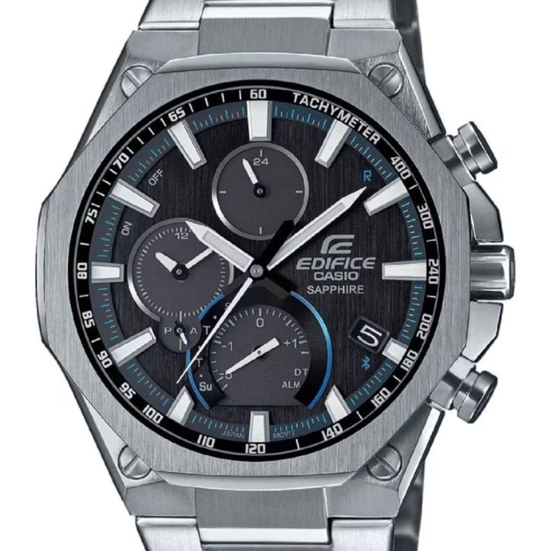 Reloj Edifice Hombre EQB-1100D-1ADR Plateado