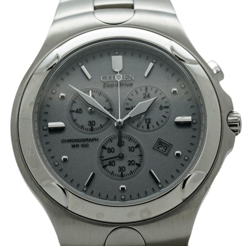 Reloj Citizen Hombre Solar AT0930-53A Plateado 43
