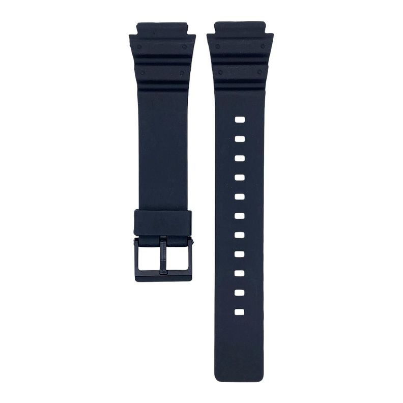 Correa Reloj Resina R24 KR-Men para Casio MRW-200H 18mm-1