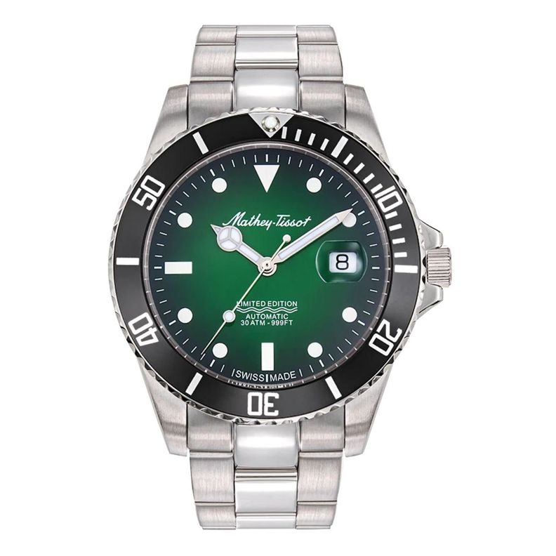 Reloj Mathey-Tissot Hombre Mathy Vintage Jumbo Automatico Verde H907ATNV-1