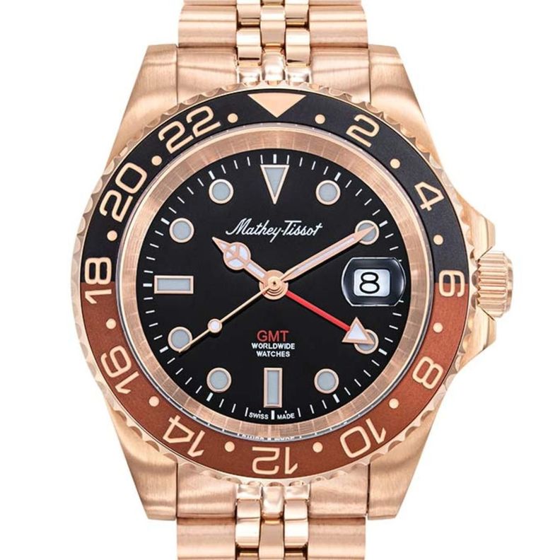 Reloj Mathey-Tissot Hombre GMT H903PRN Mathey-Tissot