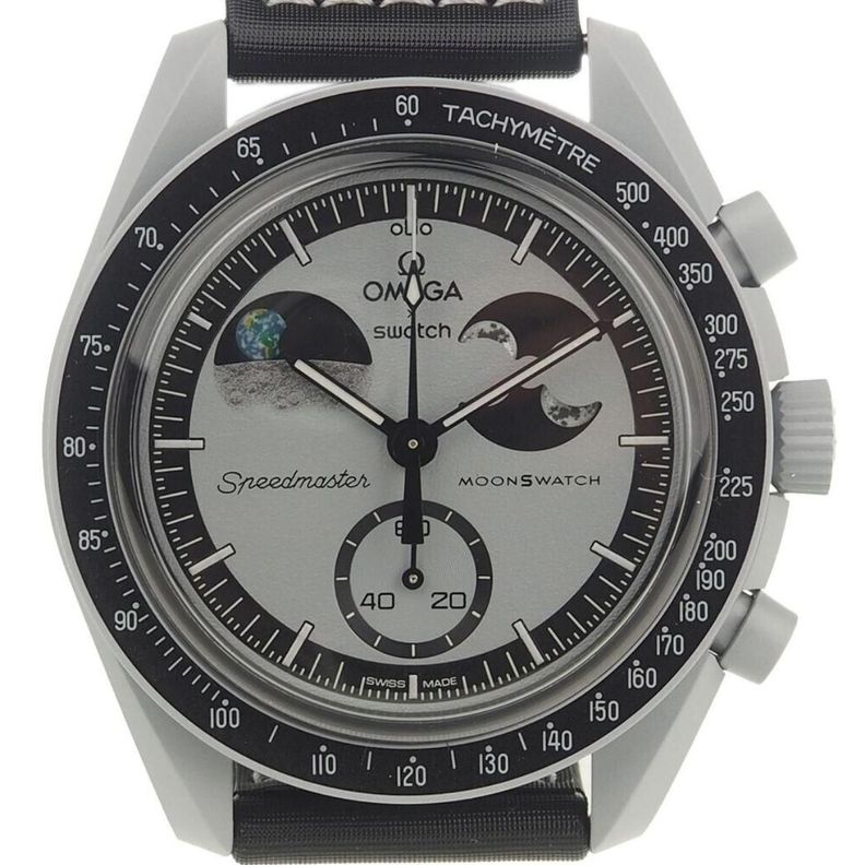 Reloj Swatch Moonswatch Unisex Mission To Earthphase-0