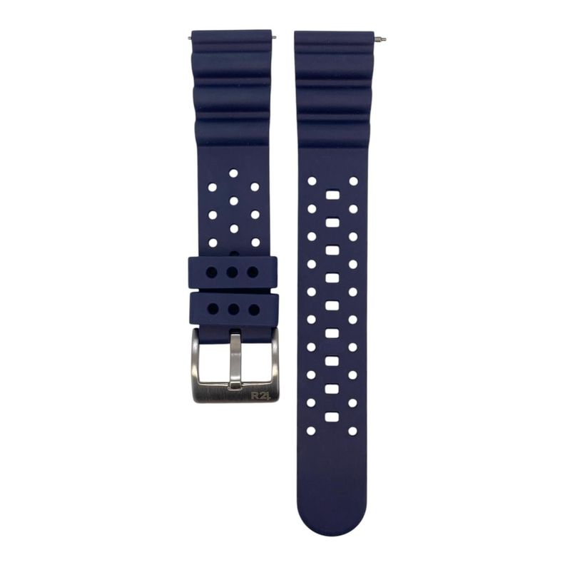 Correa Reloj Caucho FKM R24 Endurance Quick Release Azul 22