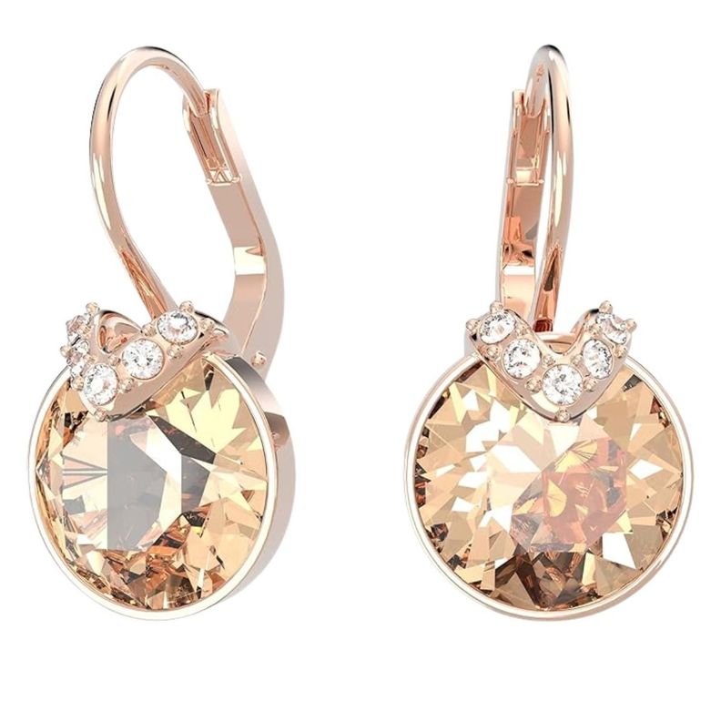 Pendientes de aros Swarovski Bella V Crystal 5299318-0