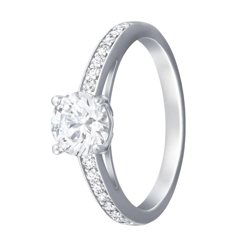 Anillo Swarovski Attract Round 5032922 Talla 58-1