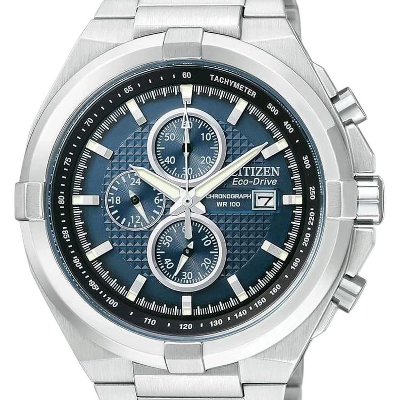 Reloj Citizen Hombre Solar CA0010-50L Plateado 45