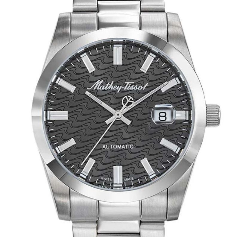 Reloj Mathey-Tissot Hombre Mathy Automatico Gris H1450ATAS-0